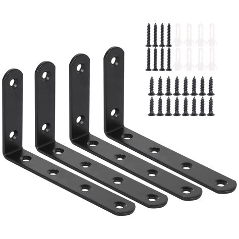 l-shaped shelf brackets